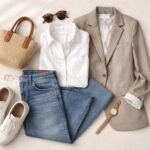 Női hétköznapi divat kényelmes és stílusos ruhákban