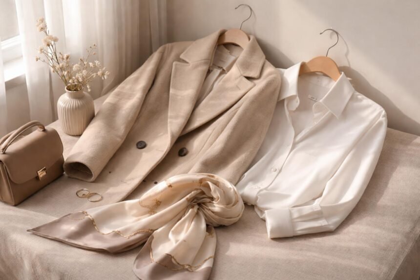 Klasszikus és időtlen ruhadarabok női öltözékben