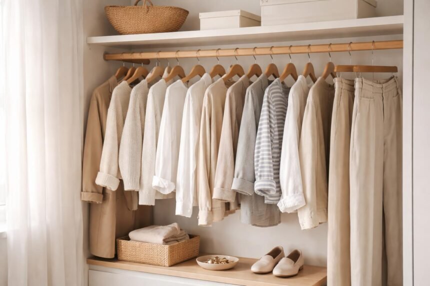 Praktikus és sokoldalú minimalista gardrób kevesebb ruhával