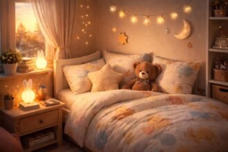 Színes, vidám ovis ágynemű gyermekeknek nyugodt alváshoz